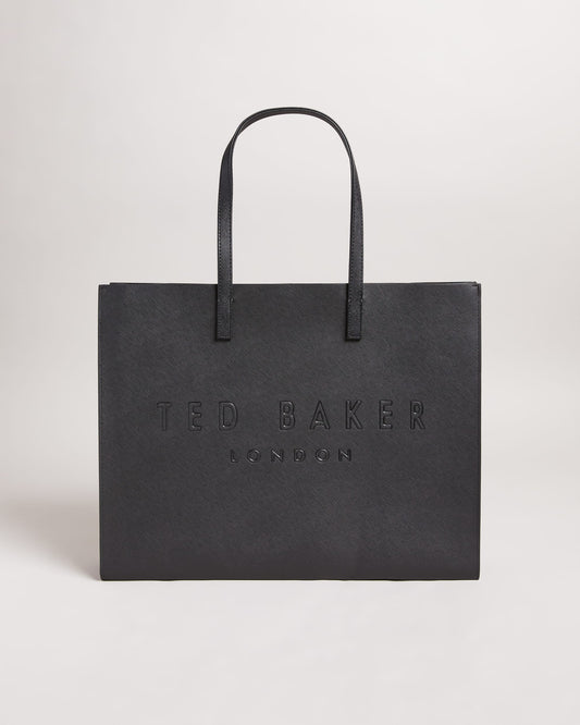 Ted Baker Sukicon Xlarge tote-Matte Black (