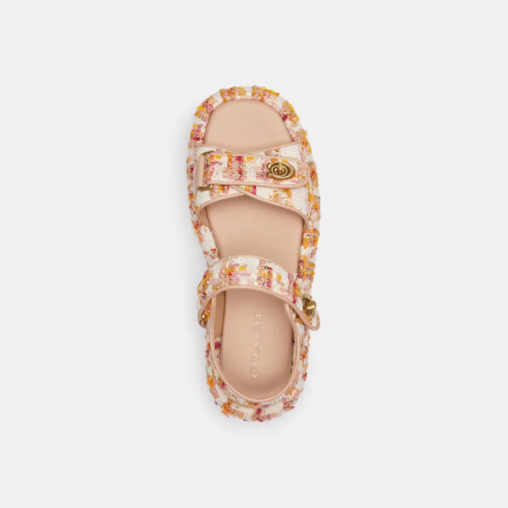 COACH Peyton Tweed sandal