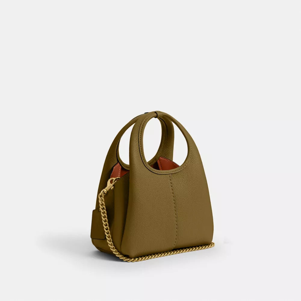 PREORDER BOXED COACH Lana 19 shoulder bag -Olive