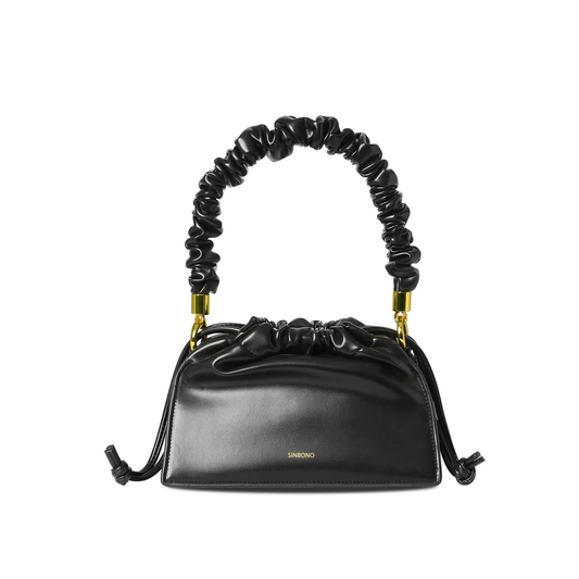 BOXED Sinbono Drawstring handbag-Black