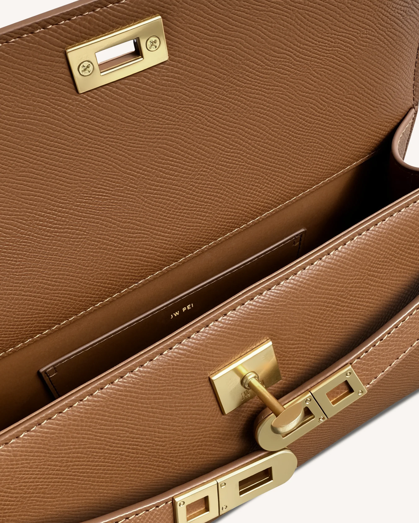 BOXED JW PEI Noor Top Handle Bag - Brown