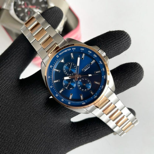 Fossil Male Autocross Multifunction Watch-Rose gold Combo - Premium from House of Glitz - Just $80000.00! Shop now at House of Glitz