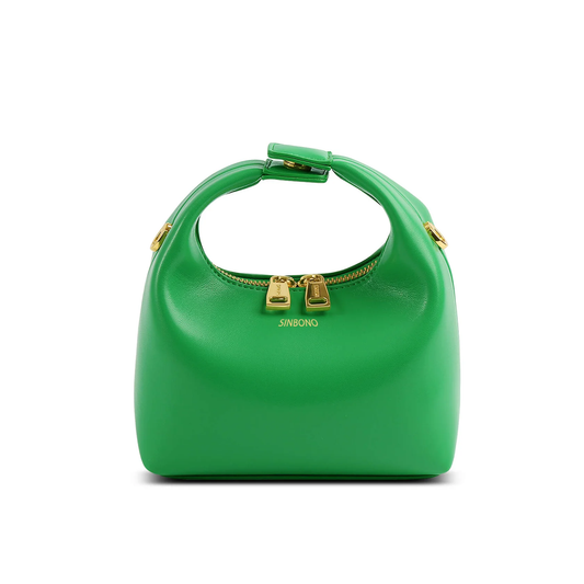 BOXED Sinbono Vienna Mini Top Handle Crossbody Bag - Grass Green