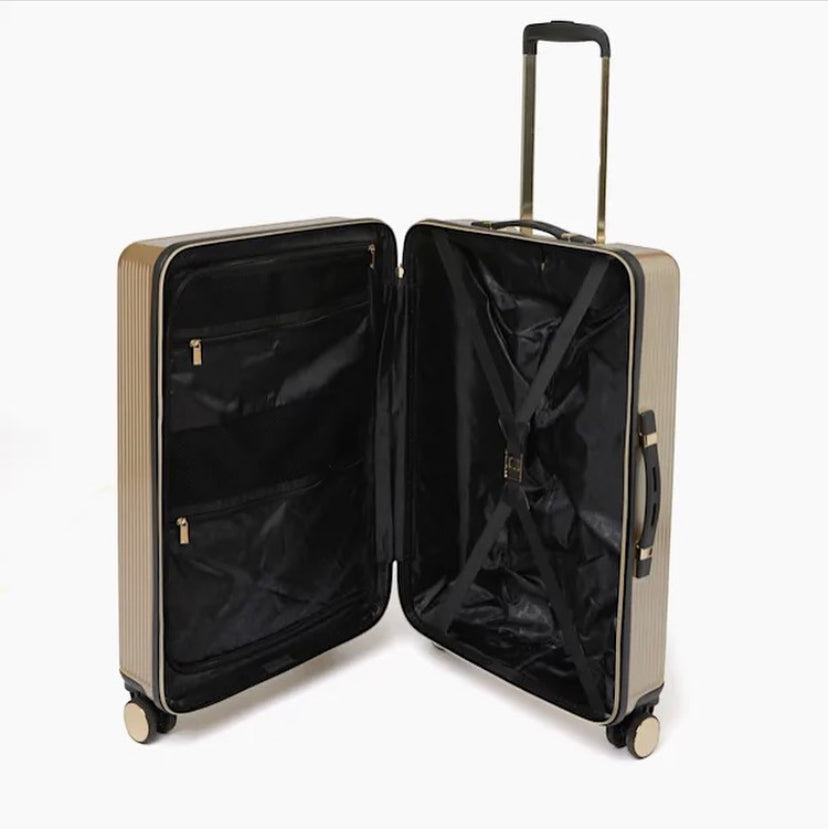Dune Pale Gold Tolive luggage - Premium from House of Glitz - Just $85500.00! Shop now at House of Glitz