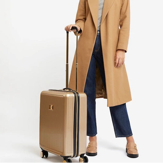 Dune Pale Gold Tolive luggage - Premium from House of Glitz - Just $85500.00! Shop now at House of Glitz