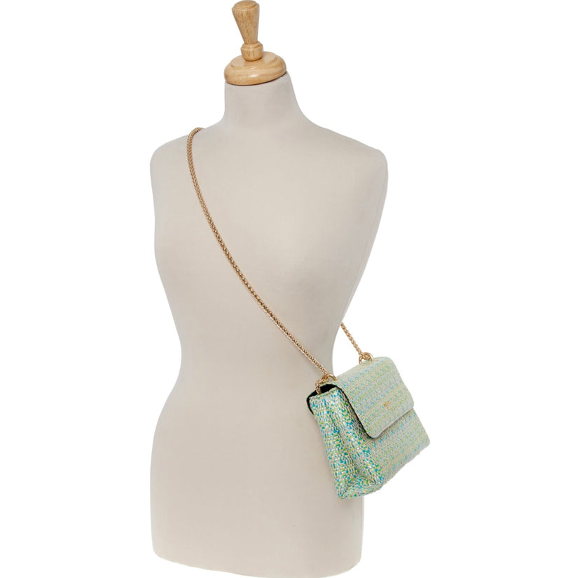 Dune Raffia crossbody bag -Green - Premium from House of Glitz - Just $42500.0! Shop now at House of Glitz