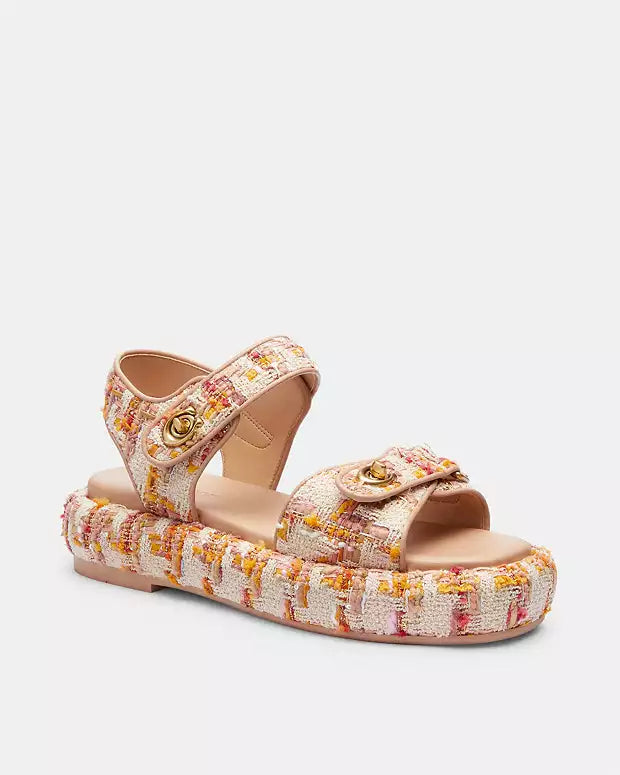 COACH Peyton Tweed sandal