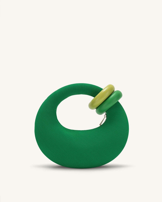 BOXED JW PEI Abacus Midi Top handle bag-Green