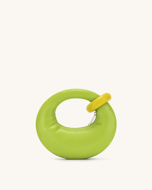 BOXED JW PEI Mini Abacus Top handle Bag-Acid Green