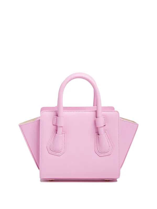 Marciano Merava leather mini satchel-Pink