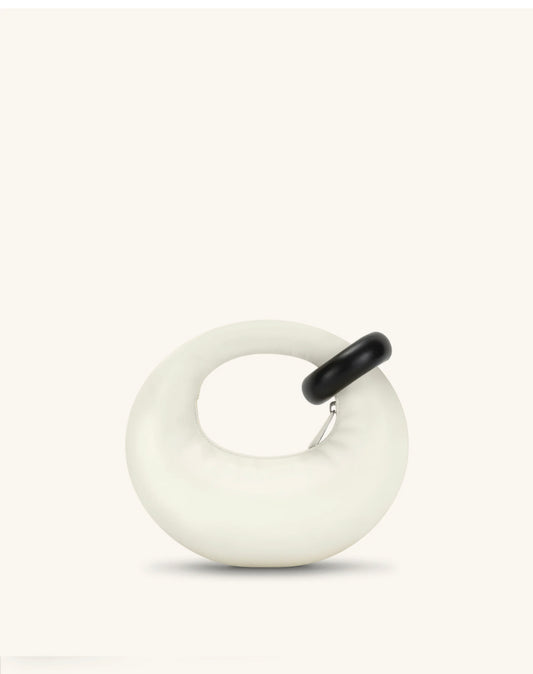 BOXED JW PEI  Abacus mini bag -white