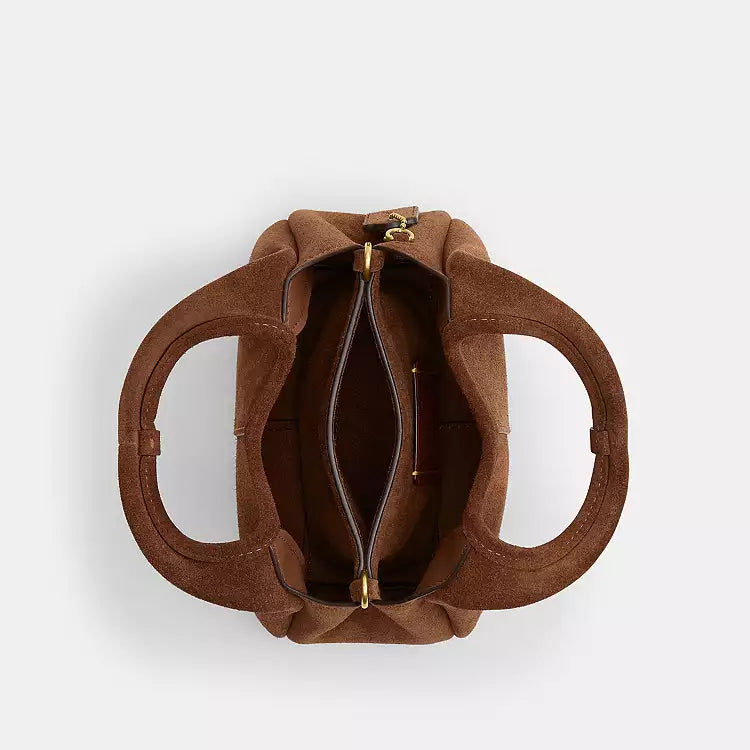 PREORDER BOXED COACH Lana 19 shoulder bag - Brown