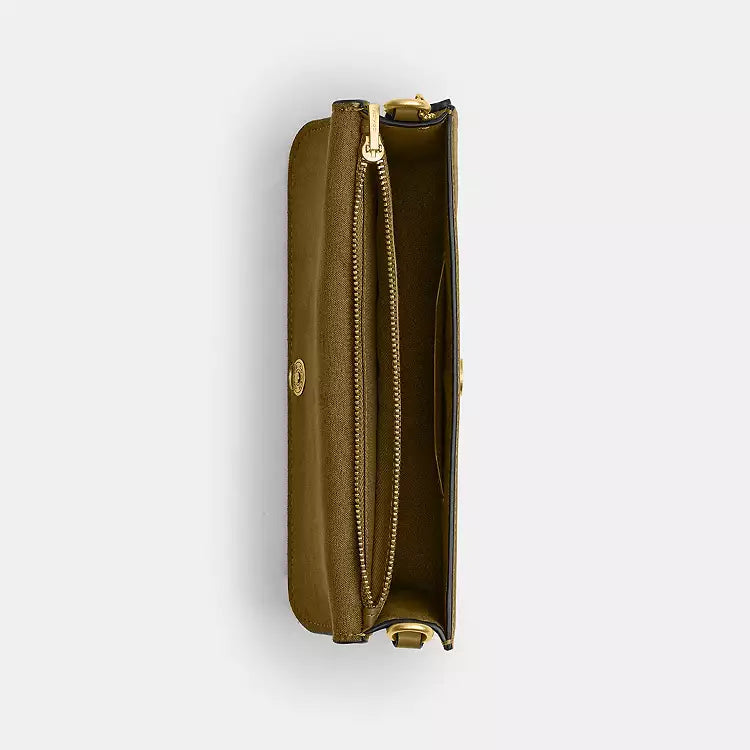 PREORDER BOXED COACH New York Elora Top Handle Crossbody Bag-Olive