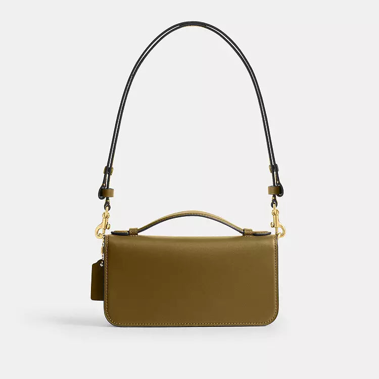 PREORDER BOXED COACH New York Elora Top Handle Crossbody Bag-Olive