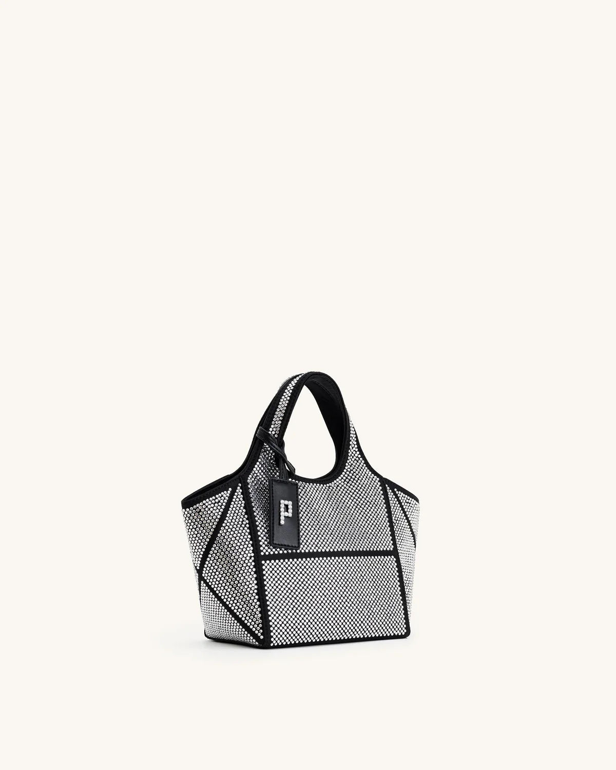 PREORDER BOXED JW PEI Eliana Artificial Crystal Mini Tote Bag - Anthracite