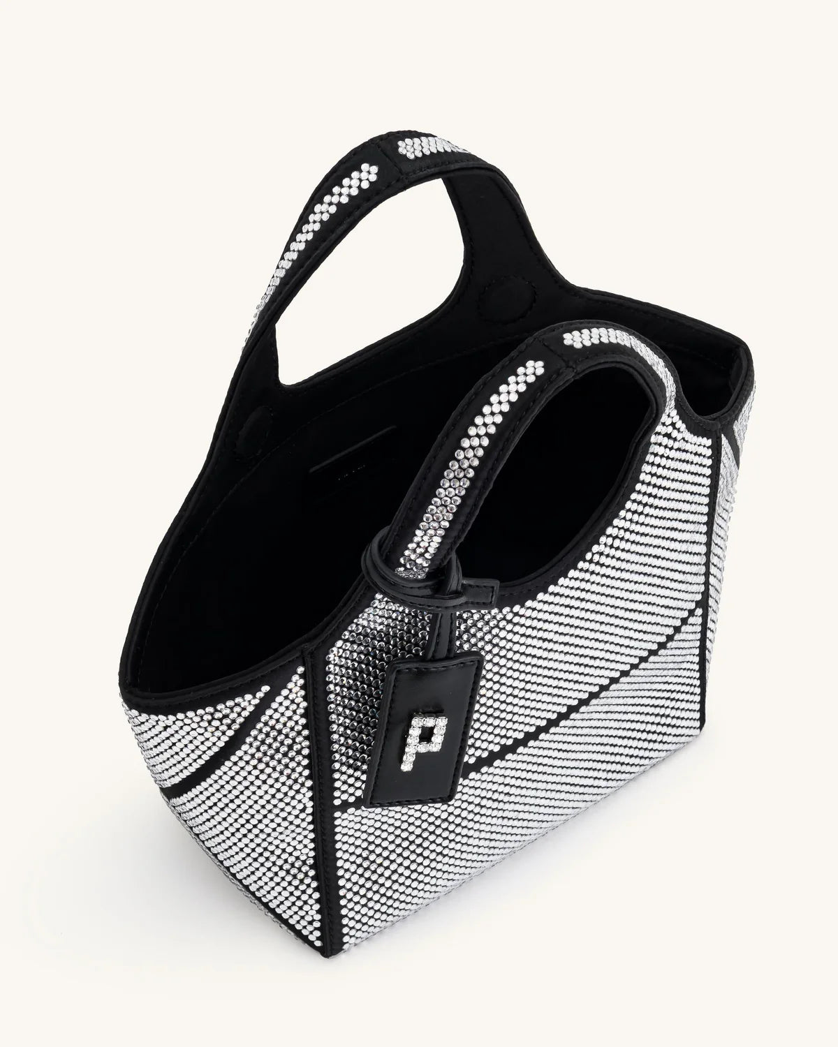 PREORDER BOXED JW PEI Eliana Artificial Crystal Mini Tote Bag - Anthracite