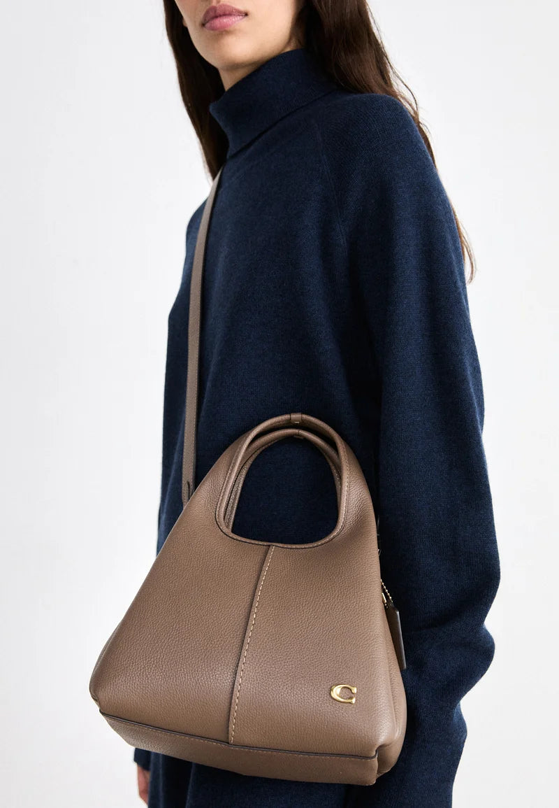 BOXED COACH Lana Shoulder bag 23 -Dark Stone