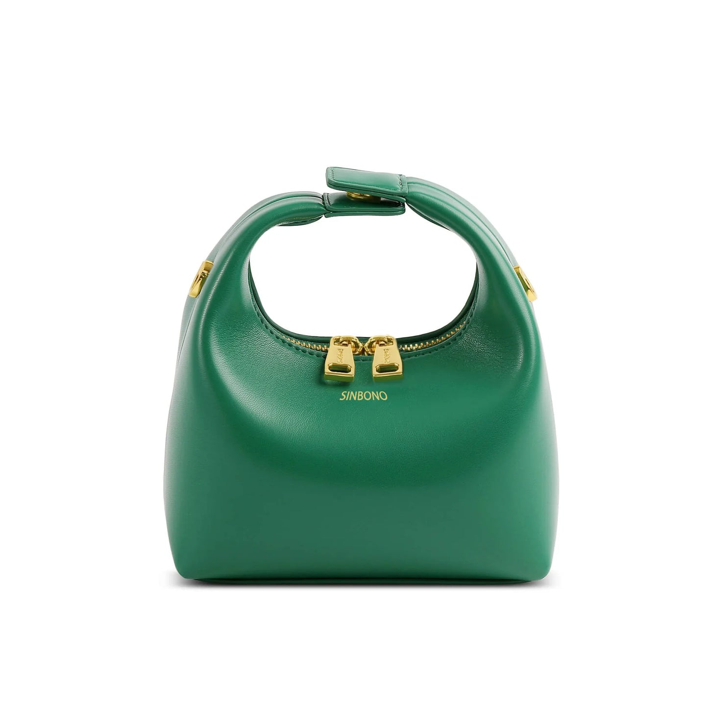 BOXED Sinbono Vienna Mini Top Handle Crossbody Bag - Green