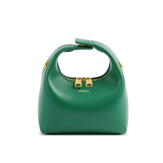 BOXED Sinbono Vienna Mini Top Handle Crossbody Bag - Green