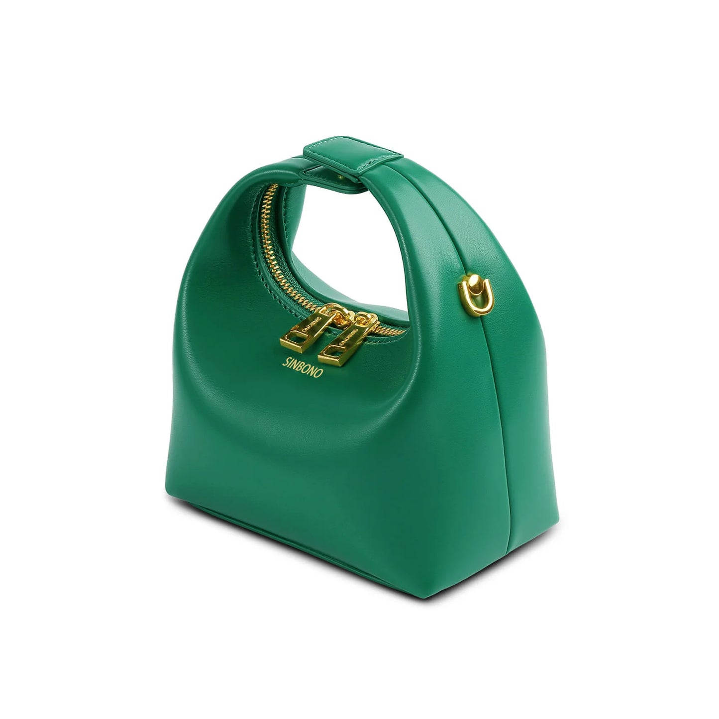 BOXED Sinbono Vienna Mini Top Handle Crossbody Bag - Green