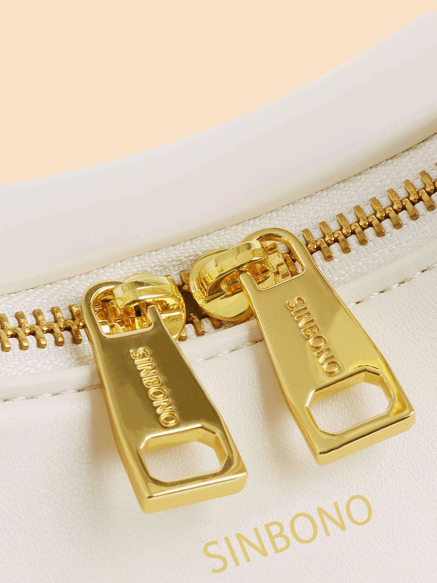 BOXED Sinbono Vienna Mini Top Handle Crossbody Bag -Ivory