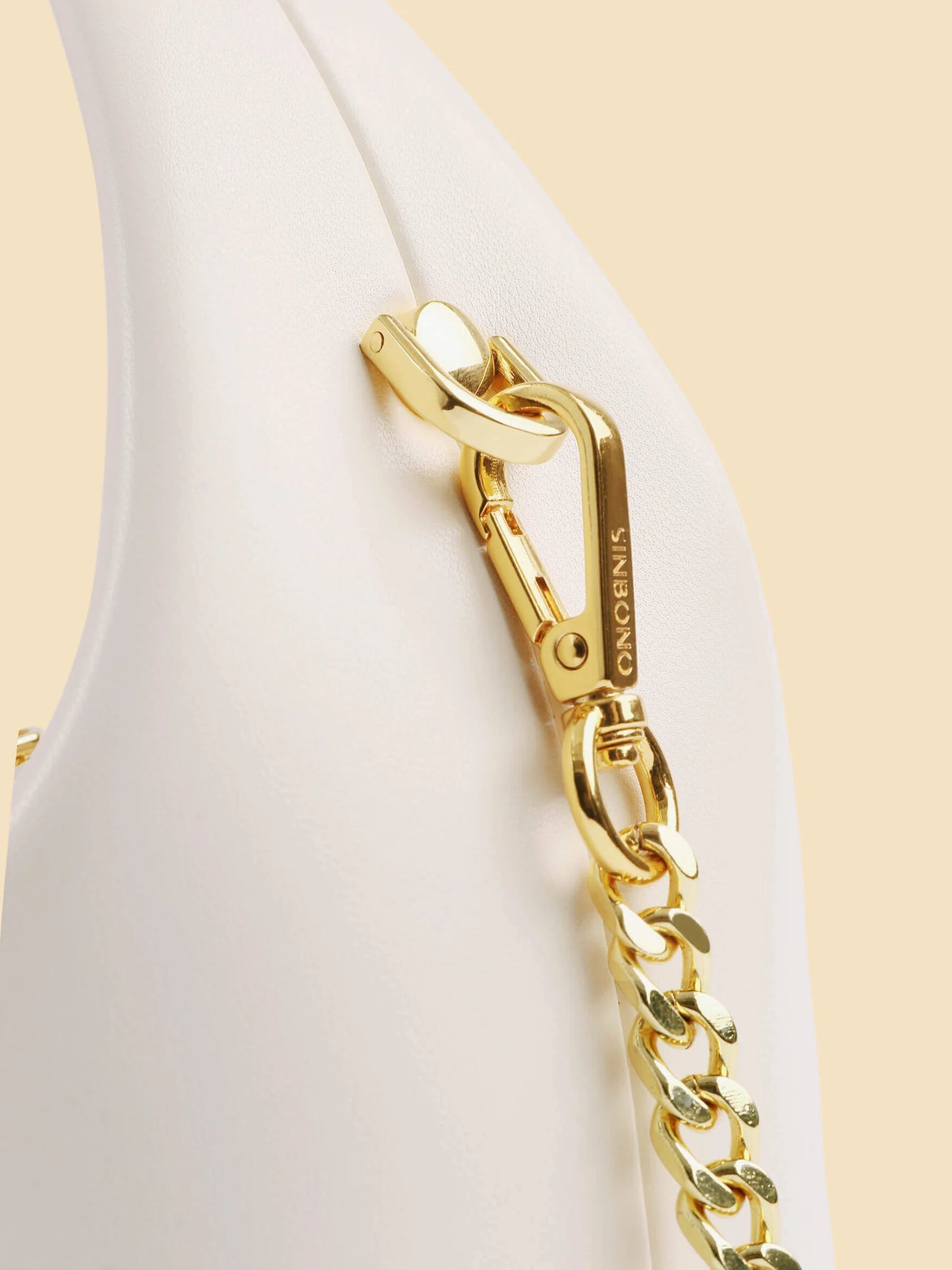 BOXED Sinbono Vienna Mini Top Handle Crossbody Bag -Ivory