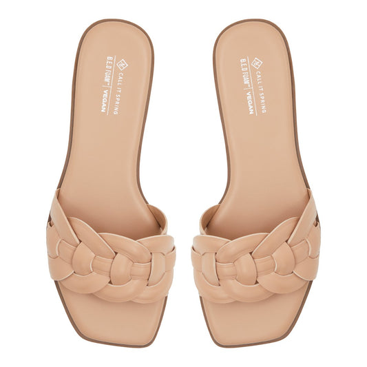 Call it Spring Melina Slippers -Beige