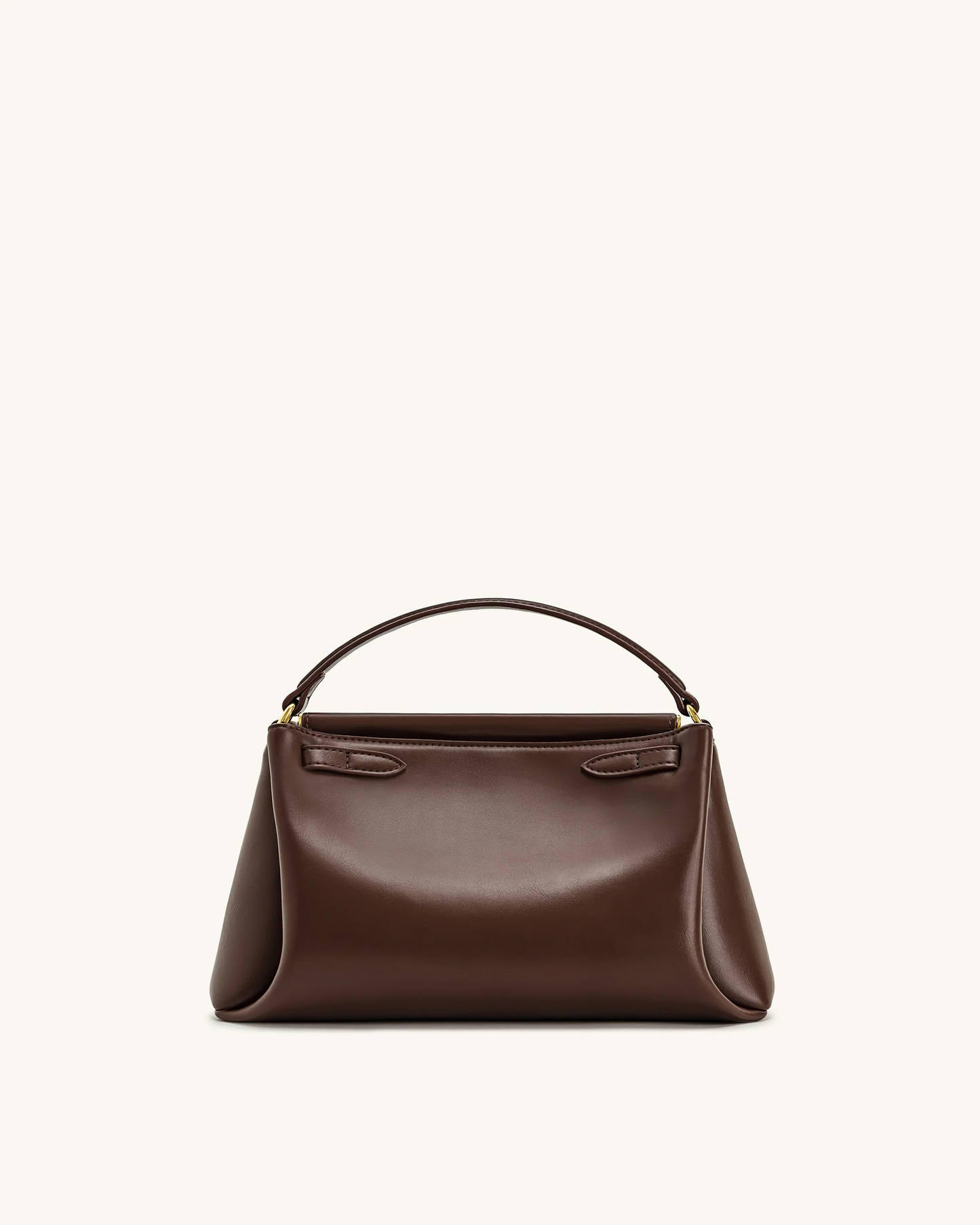 BOXED JW PEI Carmen Top Handle Bag - Reddish Brown
