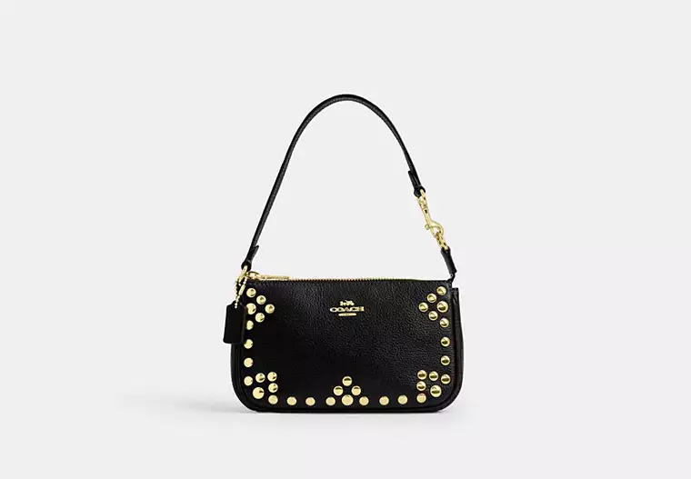 COACH Nolita 19 Mini bag With Rivets-Black