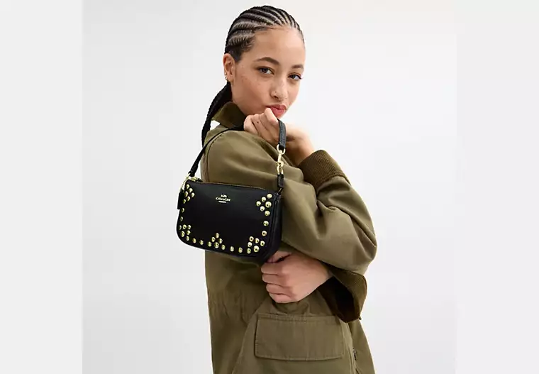 COACH Nolita 19 Mini bag With Rivets-Black