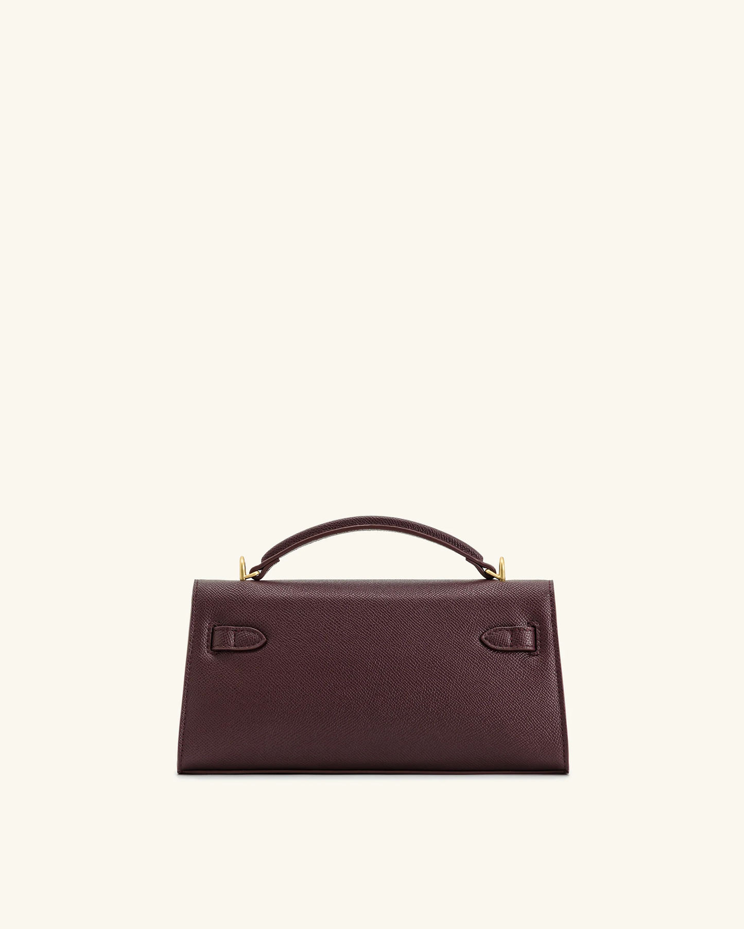 BOXED JW PEI Noor Top Handle Bag - Deep Burgundy