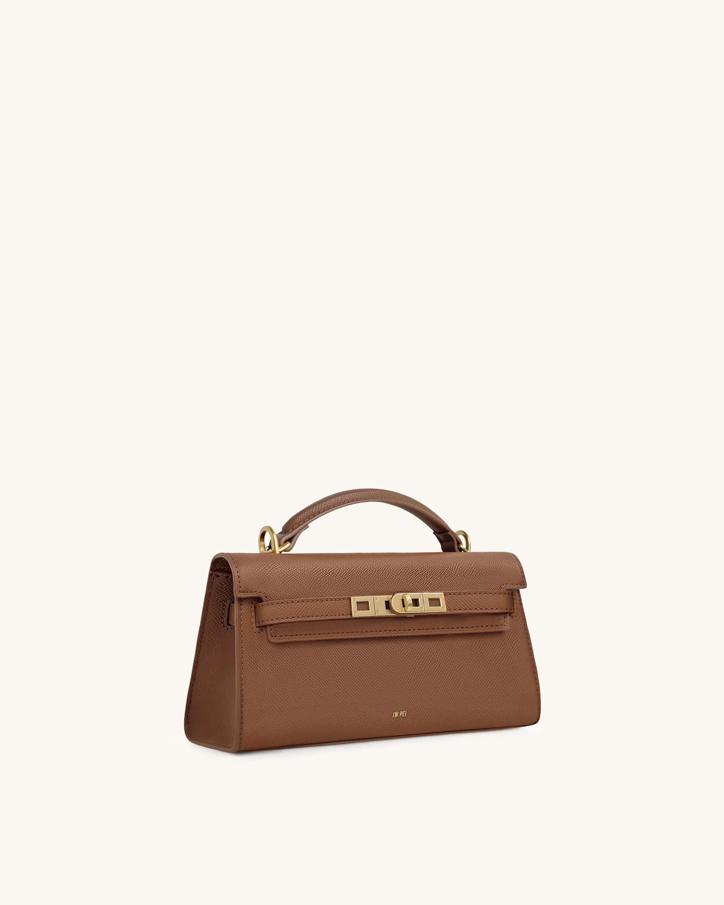 BOXED JW PEI Noor Top Handle Bag - Brown