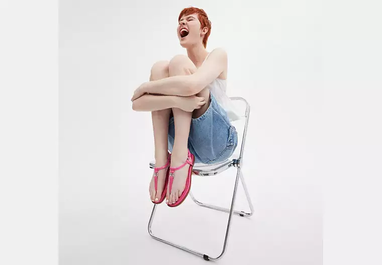 COACH Jessica sandals-Pink