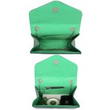 Dasein Green Bling Top Handle Clutch Bag - Premium  from House of Glitz  - Just $35000.00! Shop now at House of Glitz 